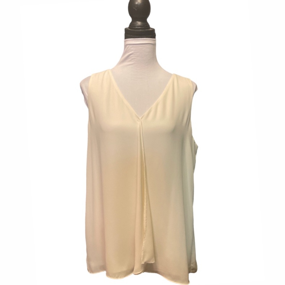 Chico’s White Blouse Plus Size